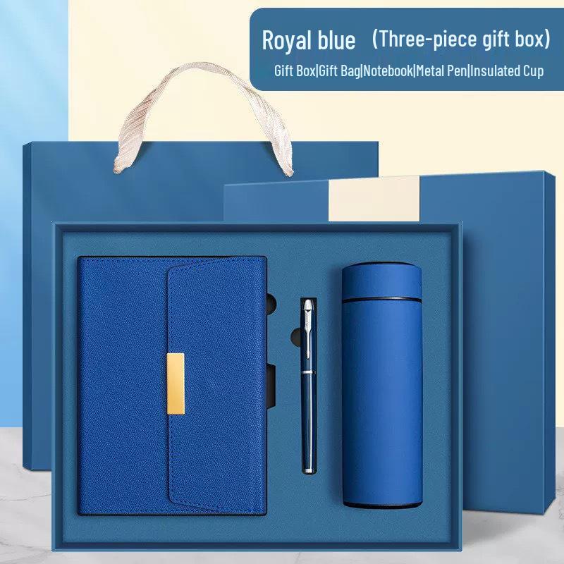 Customizable A5 Notebook Gift Set with Logo Printing - Corporate Business Souvenir