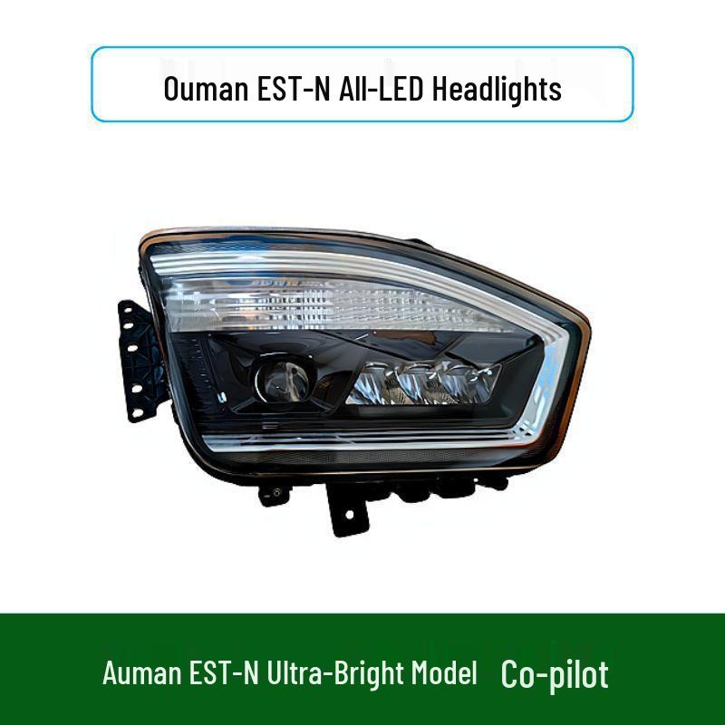 OMAN EST High Brightness LED Assembly for H4H5 Model Year Dump Truck: Four Low, Six High