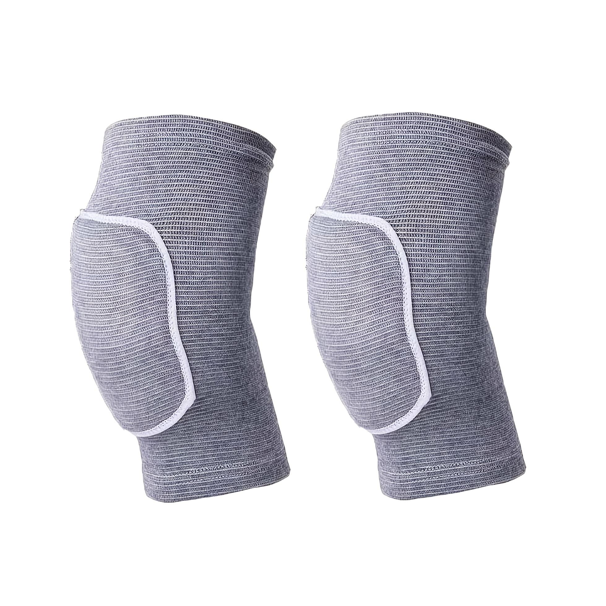 

2 шт. утолщенные спортивные мужские и женские эластичные наколенники с защитой от скольжения, подходят для занятий спортом, фитнесом, танцами, баскетболом, теннисом, волейболом L