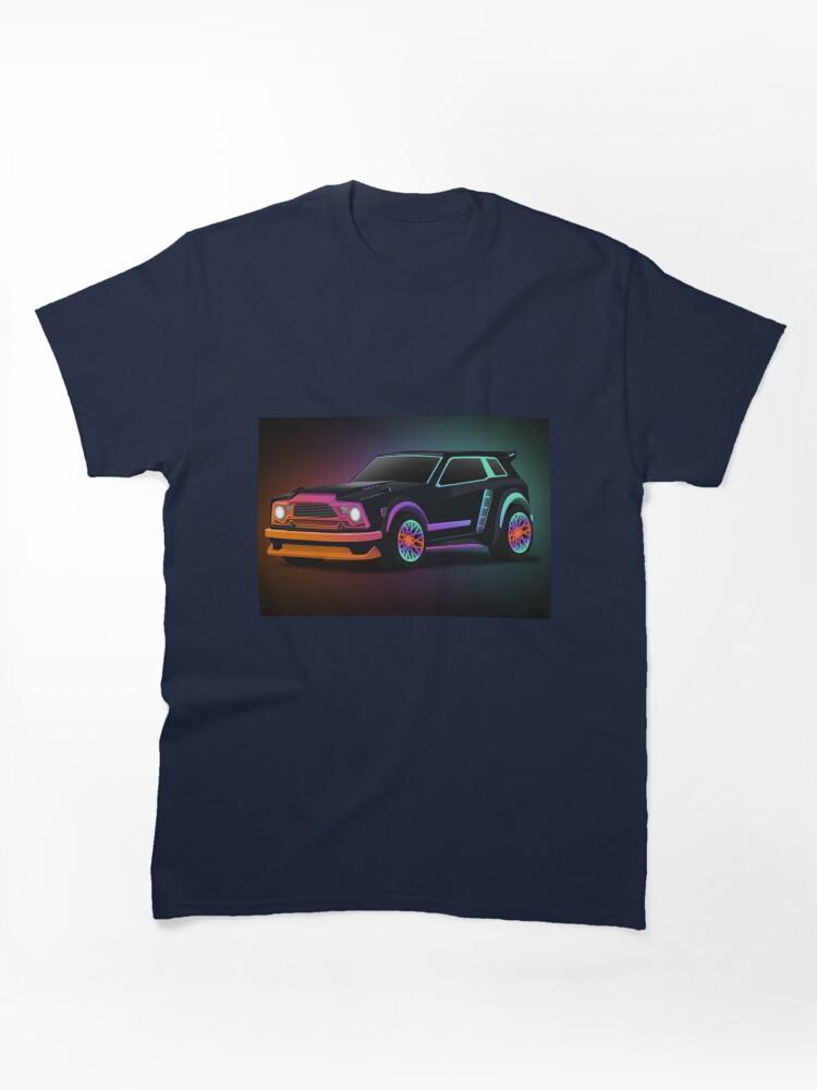 Rocket League Neon RGB Fennec Classic T-Shirt