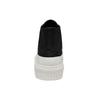 A.Four X Kappa Collaboration High-Top Canvas Shoes Unisex sneakers Black White KPARSVS80C-128