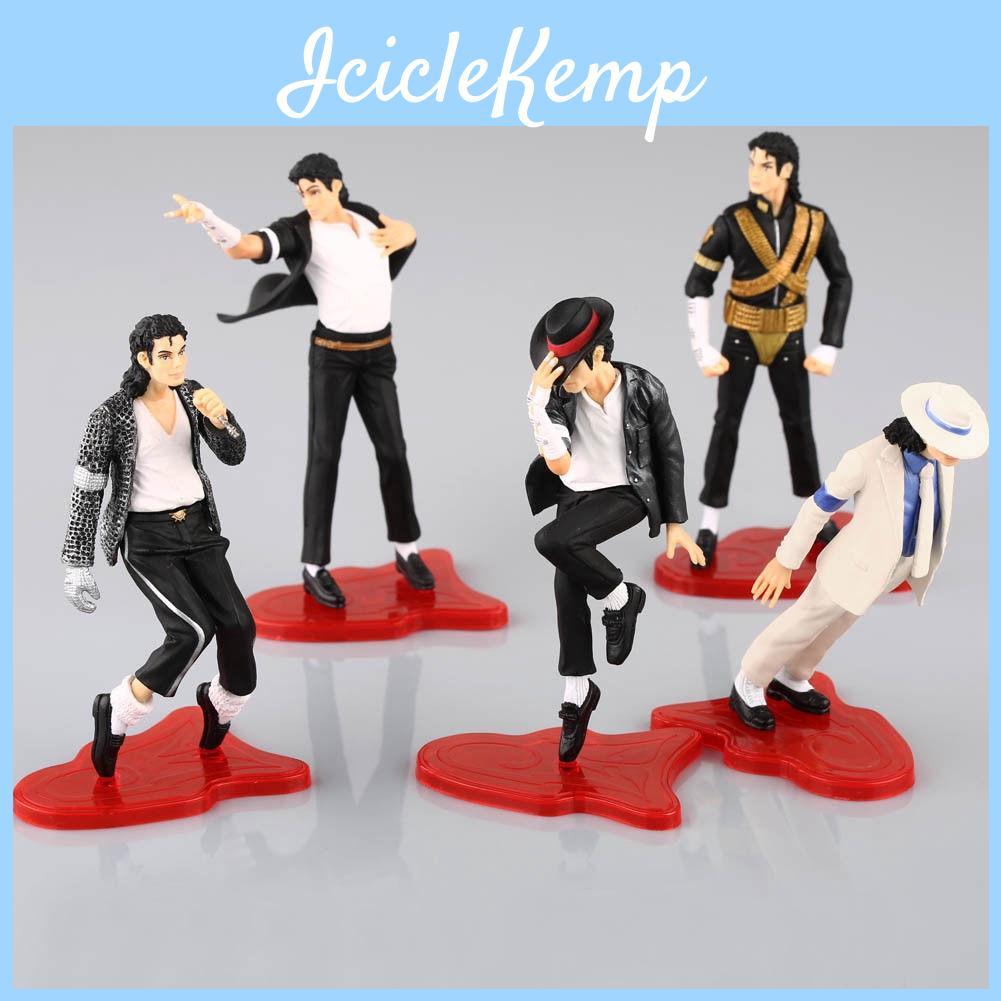 Timeless Michael Jackson 5 Pose Figurine Set High-quality Pvc Collectible Gift