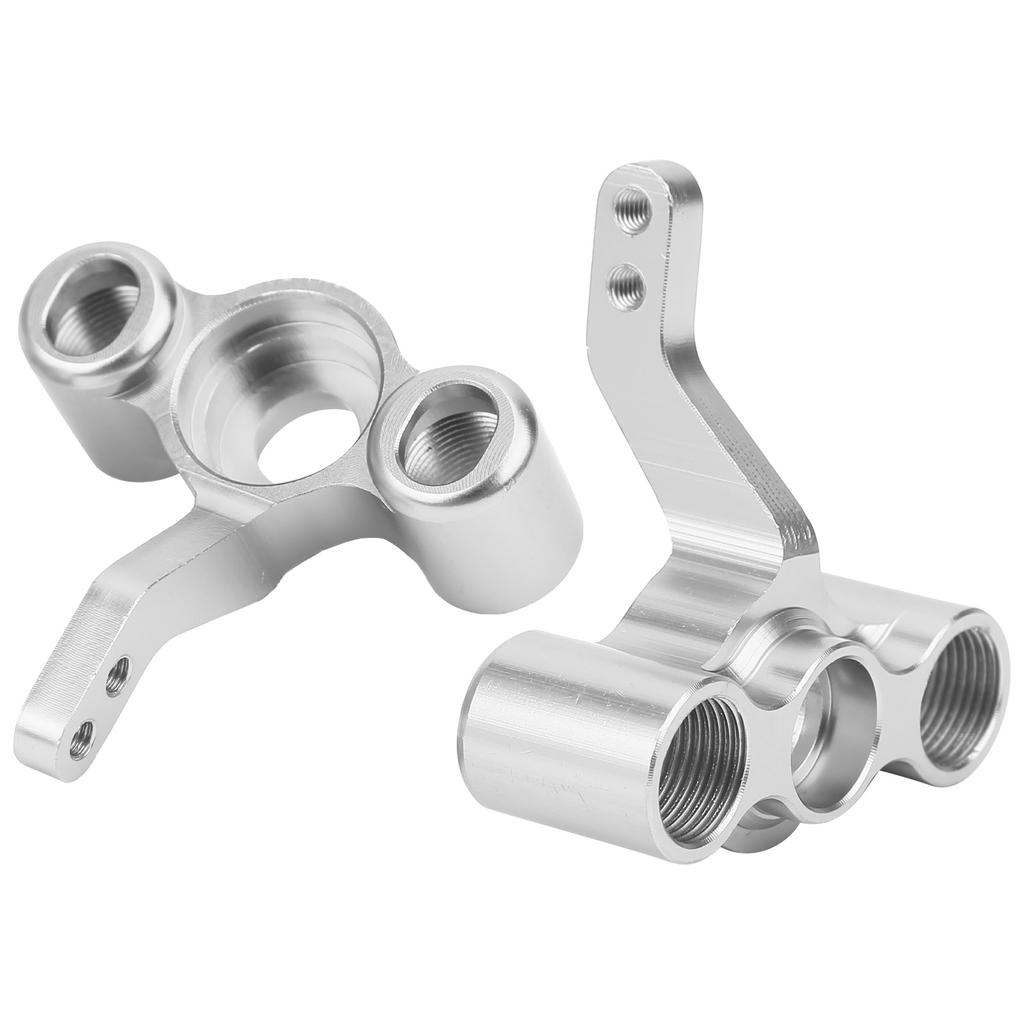 Aluminum Alloy Front Steering Knuckle 122011(02165) Fit for HSP 1 10 RC Car 94122 94188Silver