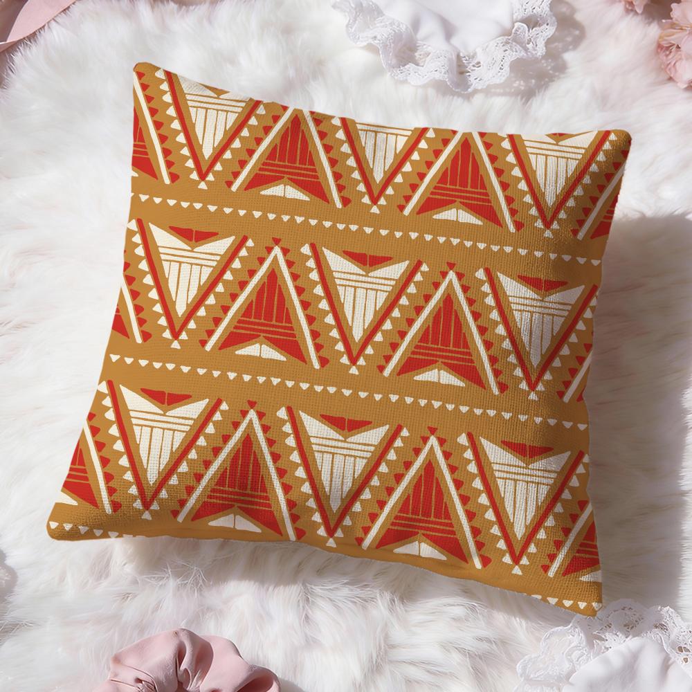 Bohemian pattern Cushion Cover Premium Comfort Reversible Pillow Cove -Two in One Design for Any Room & Car Interior
