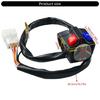 Multifunctional Motorbike Handlebar Switch Suitable for EC250-300 EC250F/350F Lighting Safety Enhanced Riding Experience