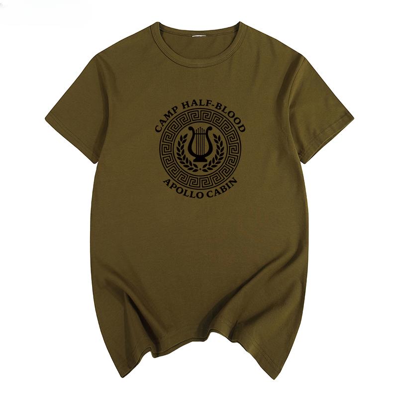 Apollo Camp Half Blood Long Island Sound New York Percy Jackson T-shirt Cotton Men T Shirt New TEE TSHIRT Womens