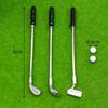 New 1 Set Miniature Golf Clubs Small Golf Kit Dollhouse Mini Decorative Golf Club Model Toy Scene Prop Diy Accessories
