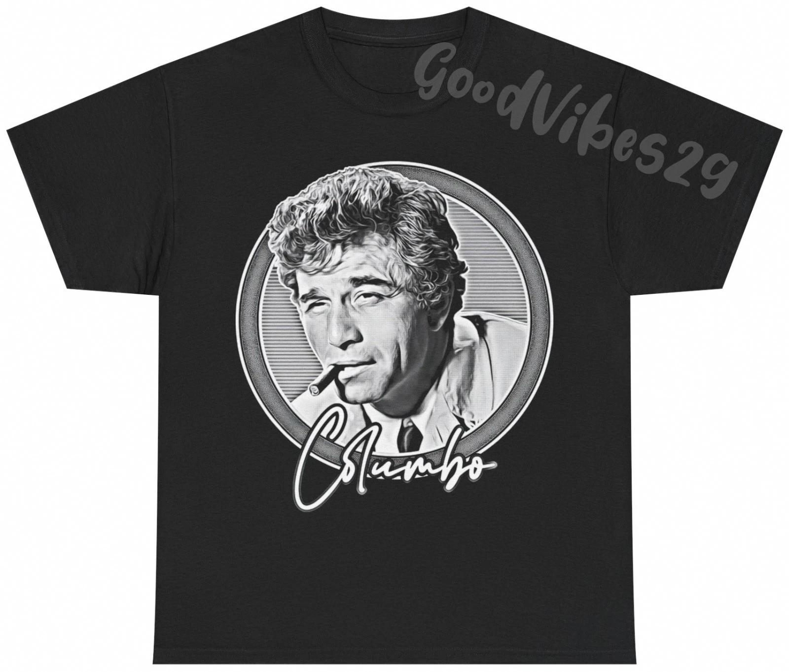 Columbo Peter Falk USA TV Vintage Style Movie Tee S-5XL Men Women Unisex L
