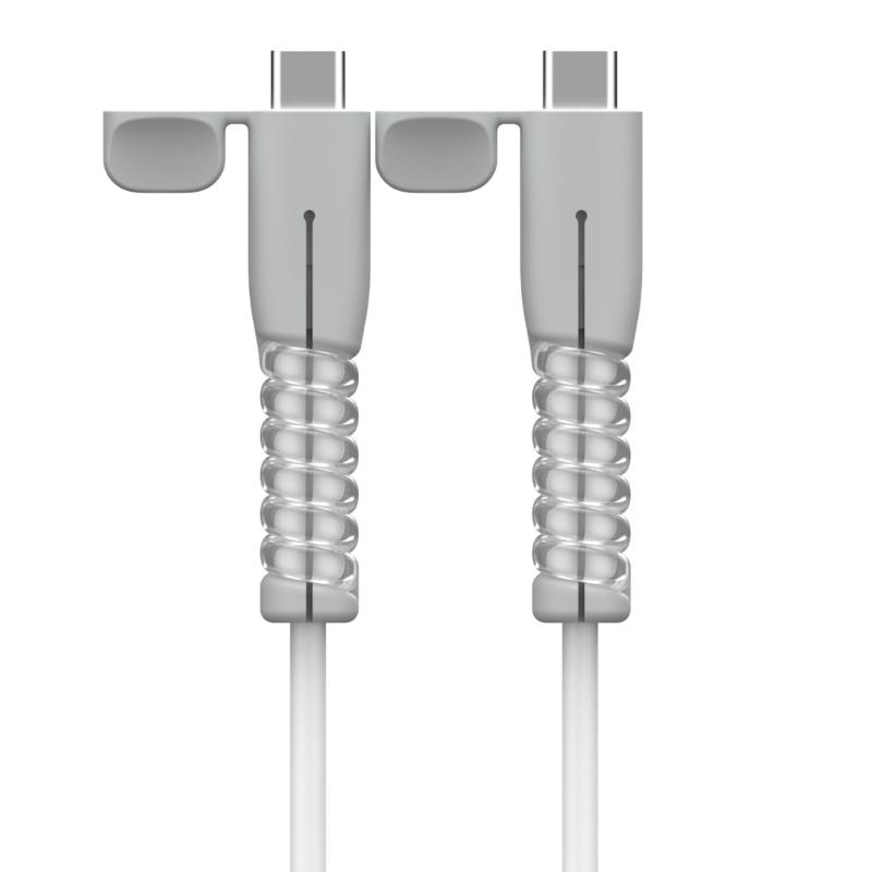 Soft Silicone USB C Connectors Cover With AntiDust And Water Resistance For Type C Chargers Cord