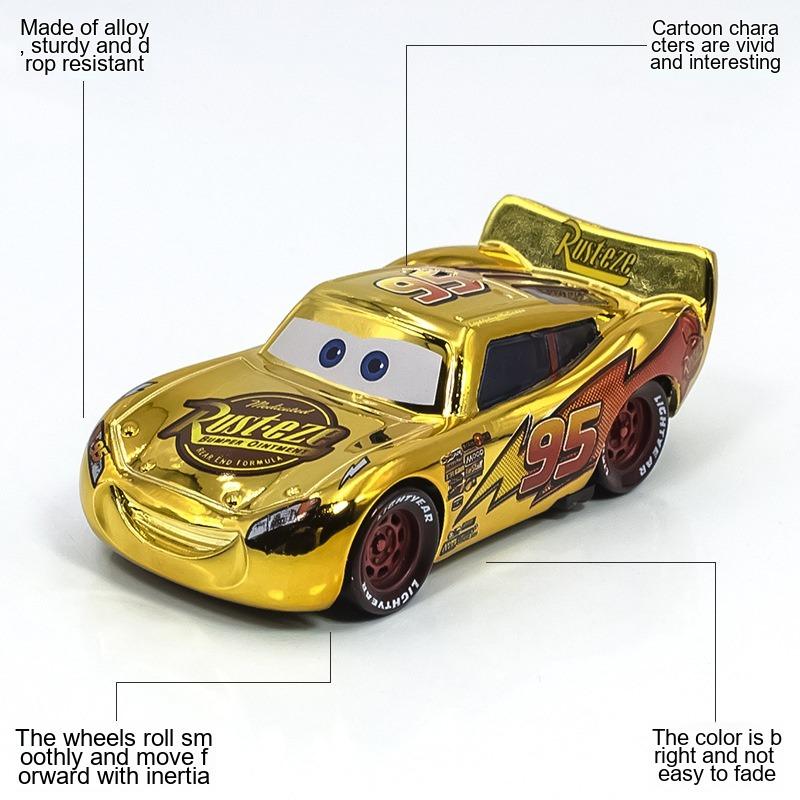 Racing Cars Cars Cars Police Cars Electroplated Toys Car Models