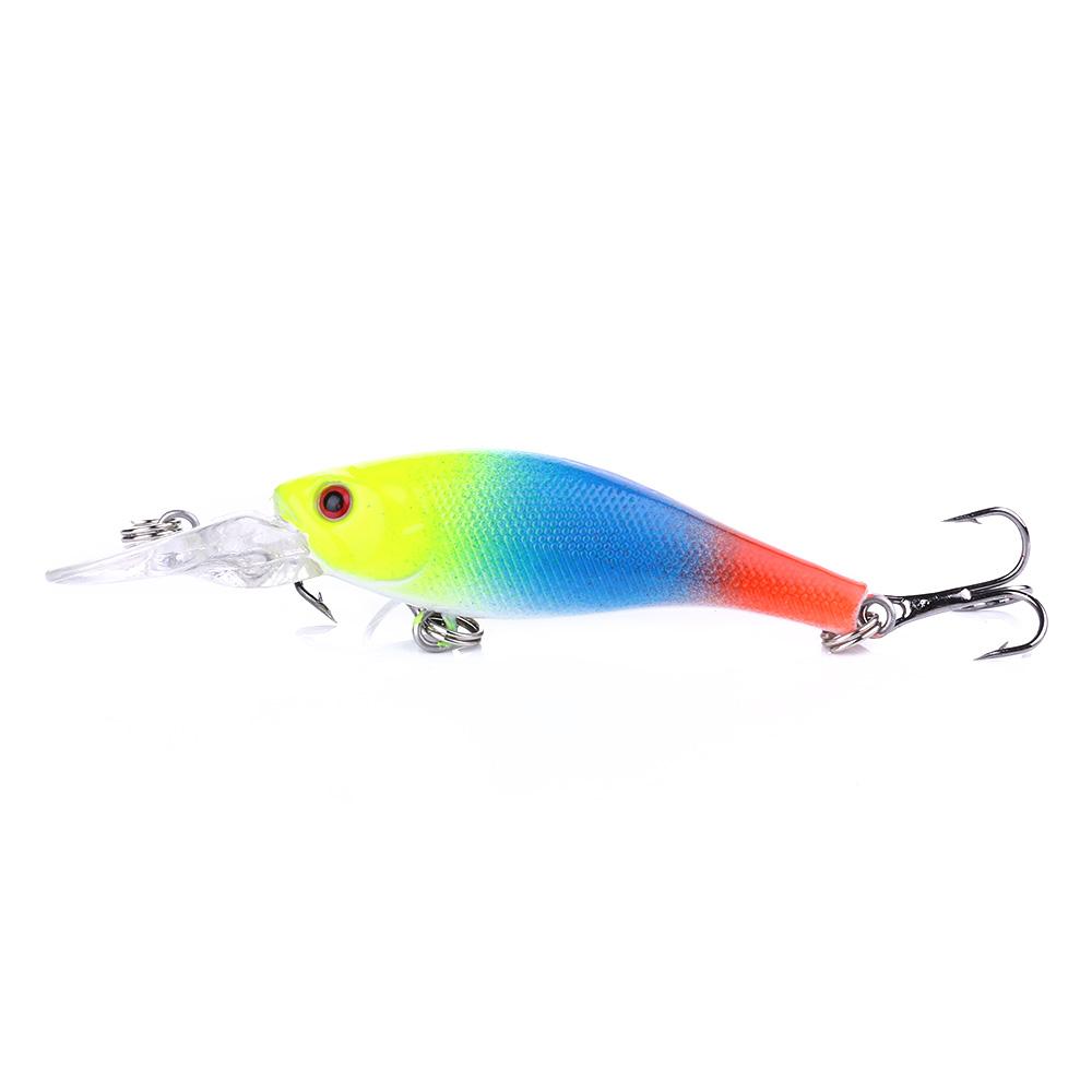 1PCS 6.3cm 4g Mini Minnow Fishing Lure Deepwater Environment-friendly Hard Bait 0.9-2.7m