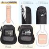 Cahaya Acoustic Guitar Case 18mm Thick Padding Patented Shock Absorption Lightweight Design
