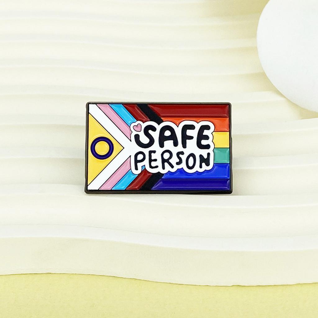 Badges, Colorful Flags, Painted Alloy Brooches, Clothes, Bags, Hats, Metal Accessories