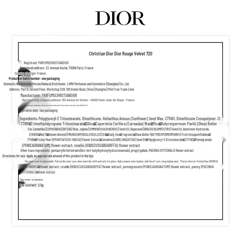 Dior Rouge Dior Lippenstift