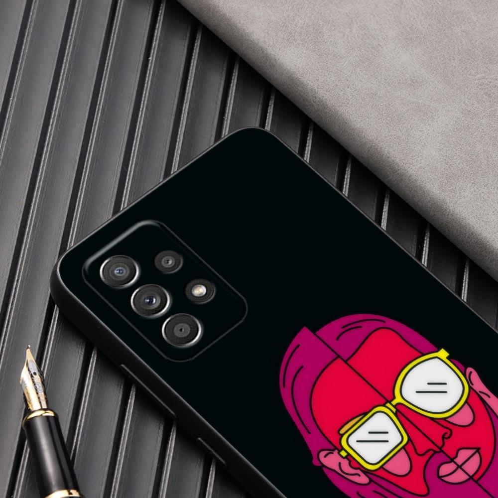 Singer PNL QLF Rapper Heart Phone Case For Samsung Galaxy A57 A56 A37 A55 A36 A26 A54 A52 A35 A34 A25 A17 A16 A15 A07 A06 Cover
