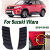 For Suzuki Vitara 2014-2018 Auto Front Bumper Fog Light Frame Running Light Cover Front Fog Lamp Frame Hood Bezel Accessories