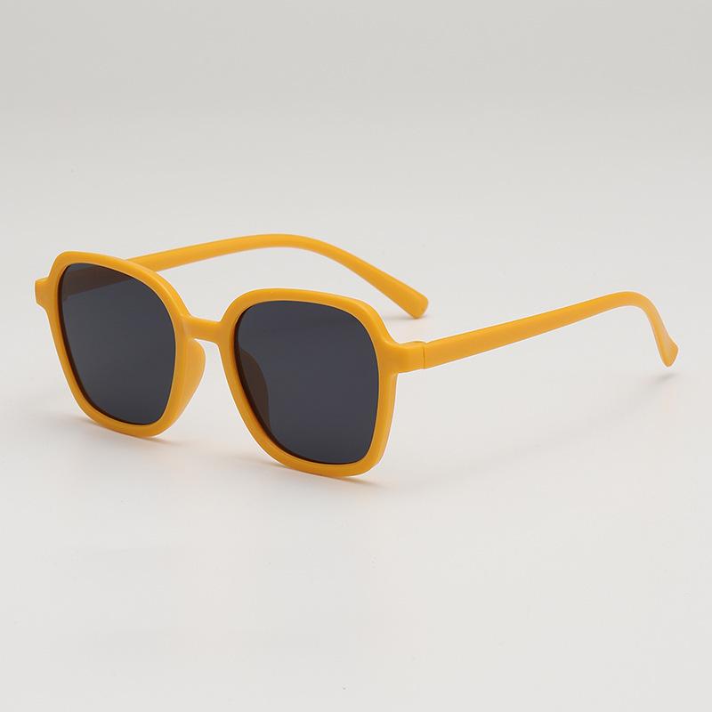 Simple Children'S Sweet And Cute Sunglasses, Square And Round Face, Advanced Sense Dopamine Fresh Children'S Niche Sunglasses