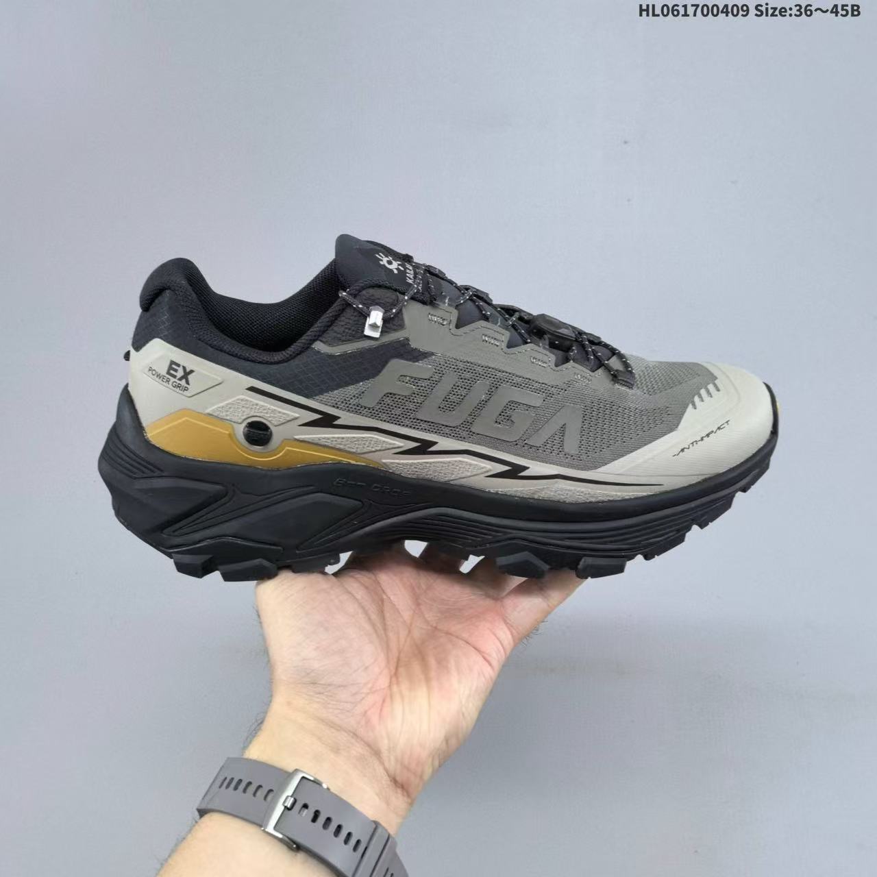 Nouvelles Chaussures de Randonnée Extérieure Unisexes FUGA EX3, Baskets de Sport Antidérapantes Résistantes à l'Usure 43