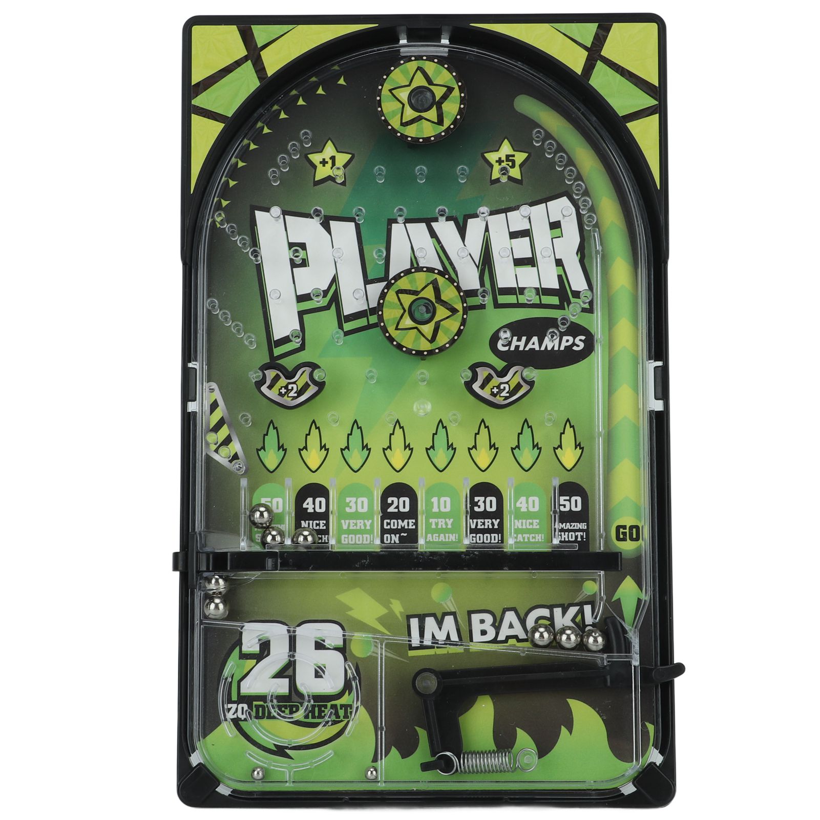 

Детская игра в пинбол, улучшающая координацию рук и глаз, детская гоночная игрушка в пинбол с кронштейном белого цвета темно-зеленого