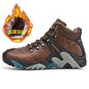 High Top Sneaker Winter Outdoor Snow Boot Warm Plush Waterproof Anti Slip Hiking Shoes Man Sneakers Sport Trekking Shoe Big Size