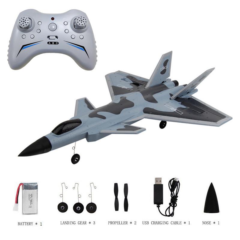 Four-channel Cross-border Electric Remote Control Aircraft J20 Model Fighter Fixed-wing Glider Boy Outdoor Toys