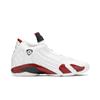 Air 14 Retro 'Candy Cane' 2012 (Unisex) Bílé / Varsity Red / Černé Vintage Basketbalové boty 487471 101