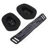 Headset Ear Pads Breathable Mesh High Density Memory Foam Ear Cushions with Headband Straps for G733 Wireless G335