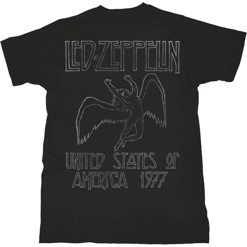 

Led Zeppelin T-Shirt: USA 77. OFFICIAL NEW 4XL