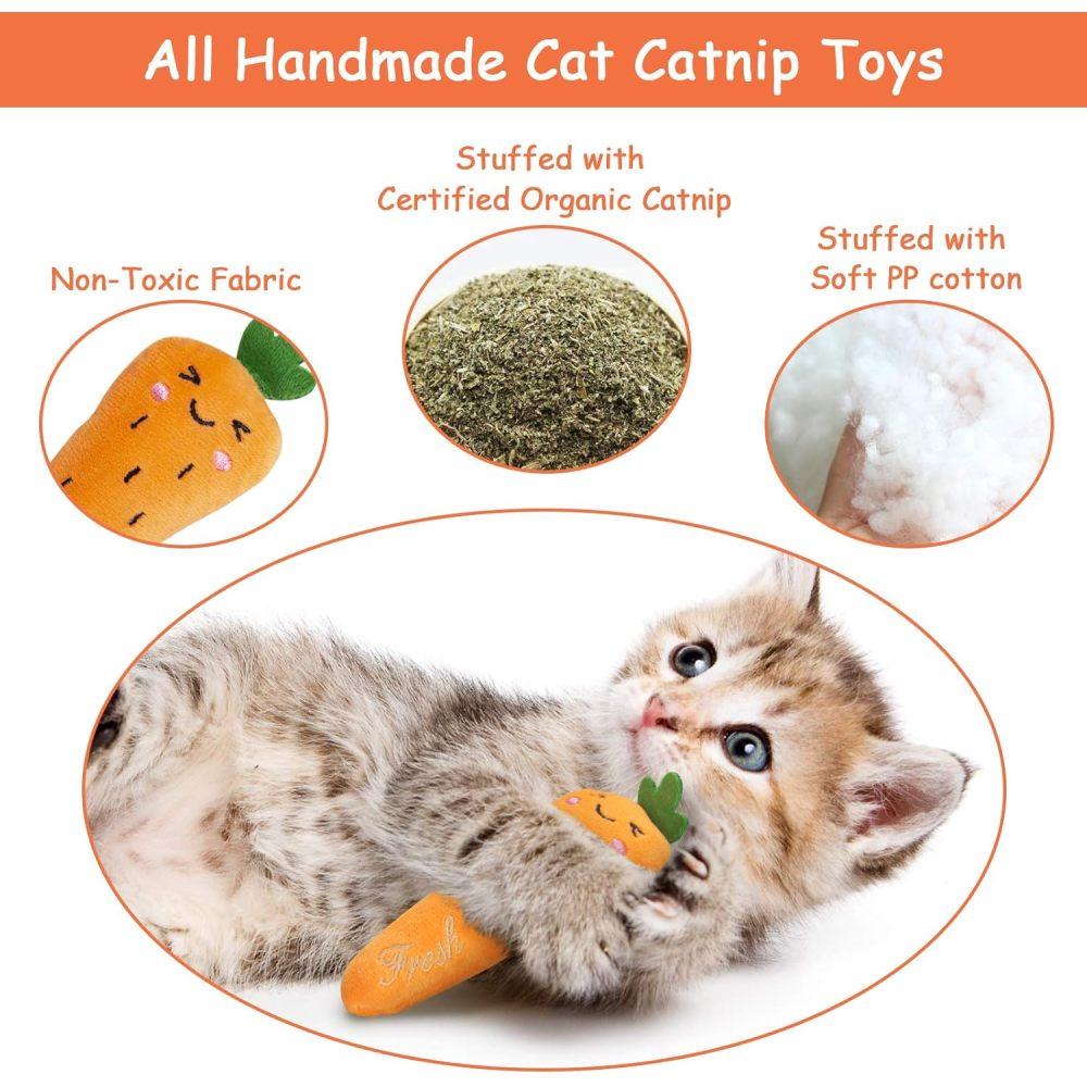 Catnip Toys, Cat Toys, Catnip Toys For Cats, Cat Toys With Catnip, Cat Toys For Indoor Cats, Interactive Cat Toy, Cat Chew Toy, Cat Pillow Toys