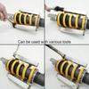Motorcycle Shock Spring Compression Tool Set for Quick and Controlled Compression Using 17mm Wrench and 3/8 Inch Ratchet