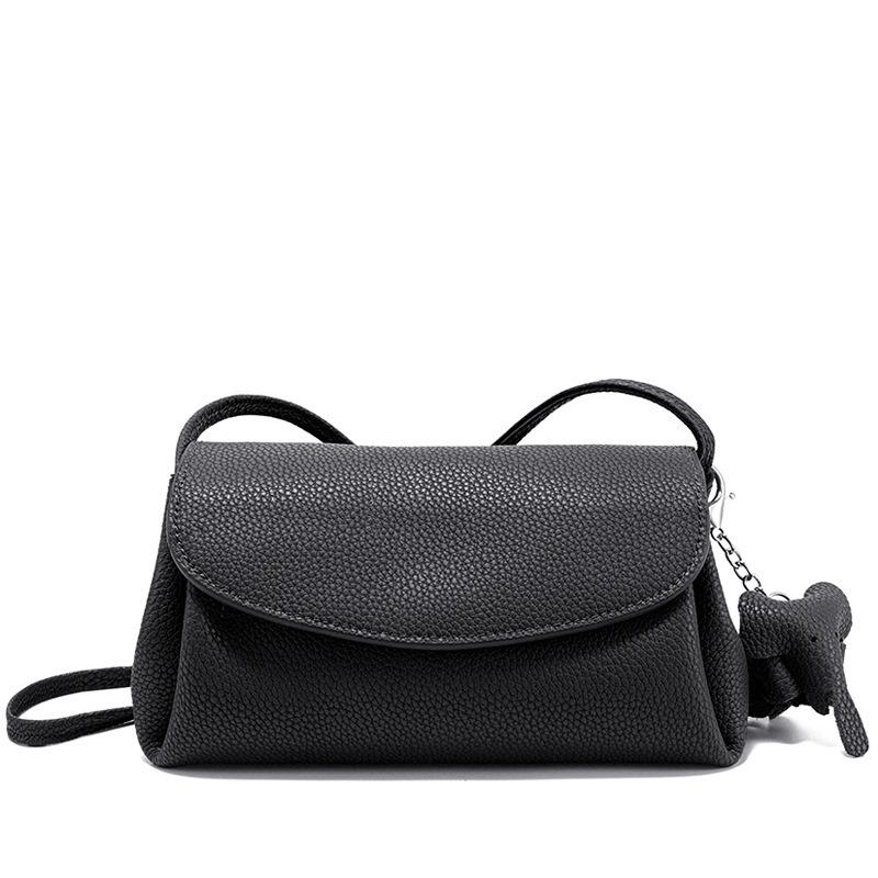 

Fashion cowhide small bag messenger bag women s new shoulder bag bag niche versatile commuter mobile phone change bag