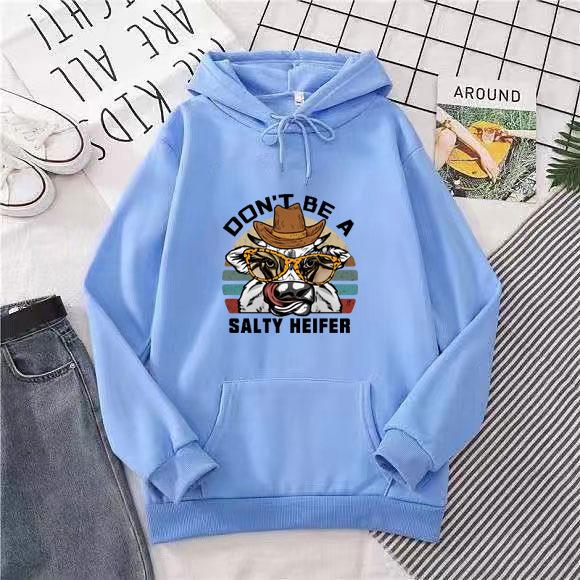Ladies Velvet Hooded Sweatshirt for Autumn Winter Women Casual Large Size Loose Hoodies Pullover Tops