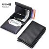 Luxury Brand Design Slim Smart Wallet for Men and Women Anti-theft Credit Card Holder Purse