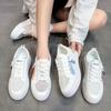 2025 spring and autumn new white shoes women's versatile sports and leisure dad shoes board shoes ins tide explosion Internet celebrities