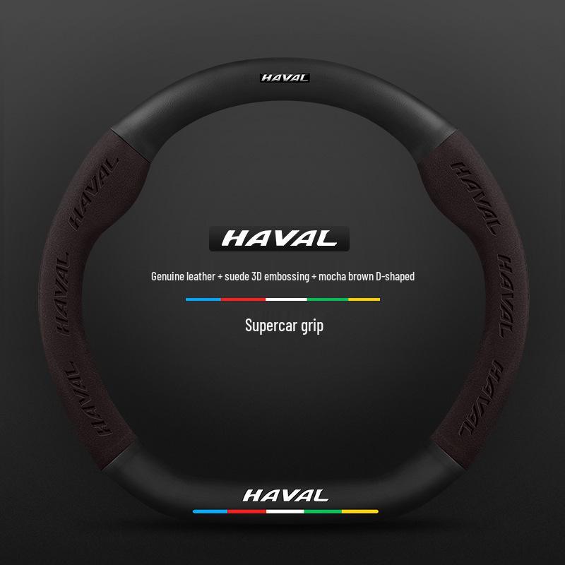 Haval Lenkradbezug für Shenshou H9, Big Dog, H6 National Tide Edition, M6, Chitu, F7X - Wildleder-Finish