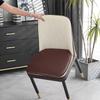 Trendy 40*43cm Seat Cushion Waterproof Faux Leather Chair Cushions Non Slip Thickened Chair Pads Office Chairs