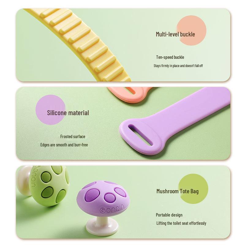 Anti-Dirt Toilet Seat Lifter Handle
