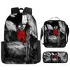 Onepiece Backpack Student School Bag Luffy Backpack Satchel Pencil Case