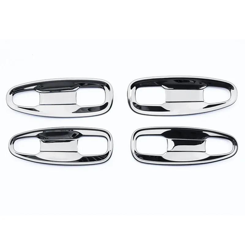 For 2010- Lexus 460 GX460 GX 400 Stainless Steel Car Door Handle Cover Frame Scratch Guard Protector Exterior Accessories