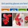 Medium Anti-Peck Chicken Glasses with Holes - Eye Masks for Chickens and Pheasants