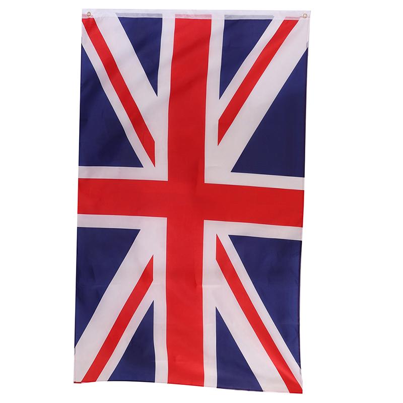 5*3Ft United Kingdom National Polyster Flag For Courtyard Decoration 90*150Cm