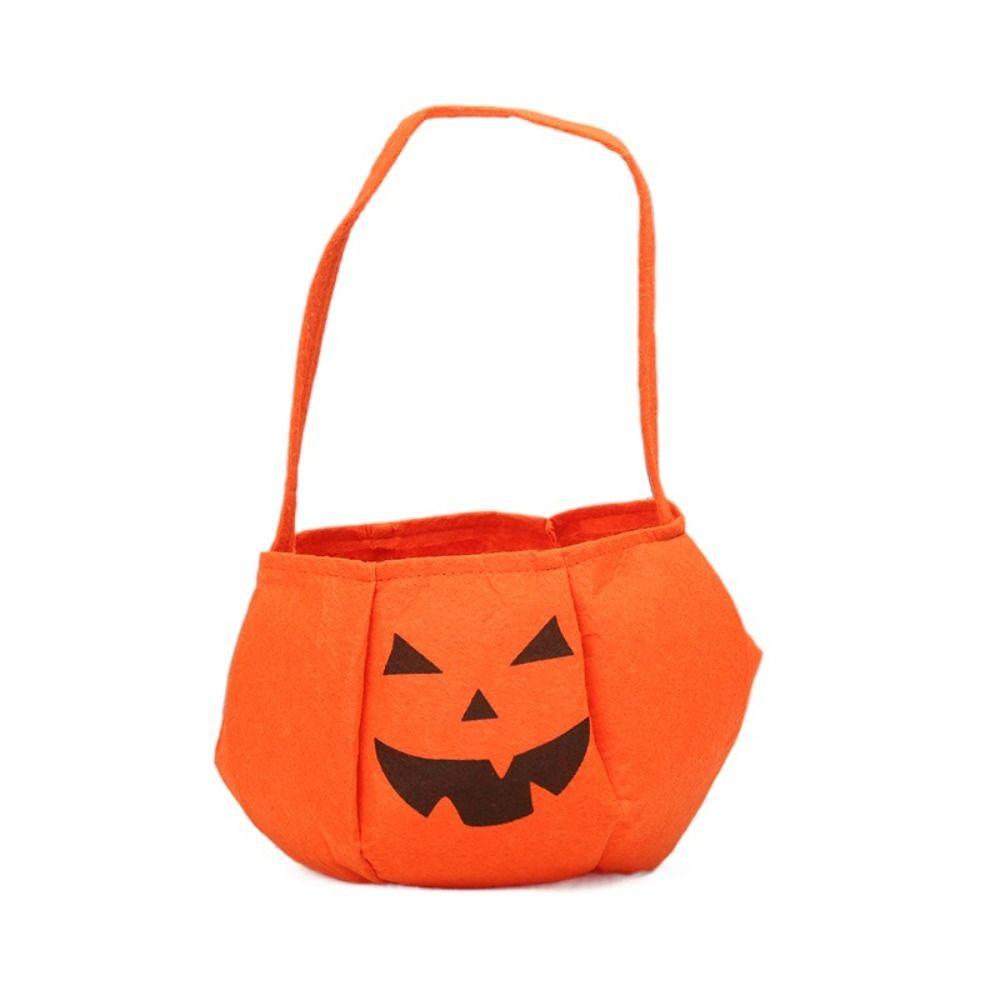 Gifts Pouch Pumpkin Bag Cloth Pumpkin Candy Bag Creative Halloween Candy Bag Happy Halloween Day