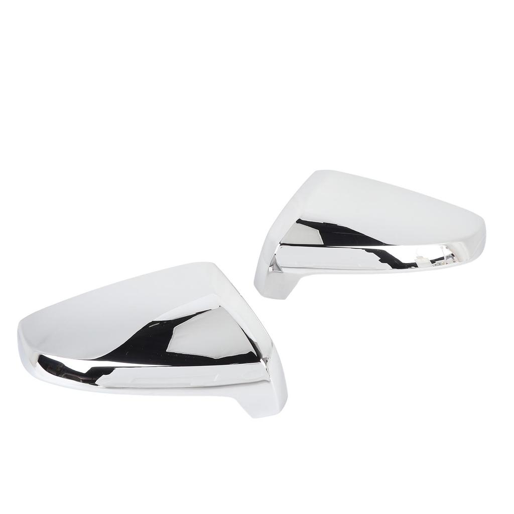 Pair of Rearview Mirror Cover Cap Stick On Weatherproof Left Right Car Door Mirror Cover Replacement for D Max 2021