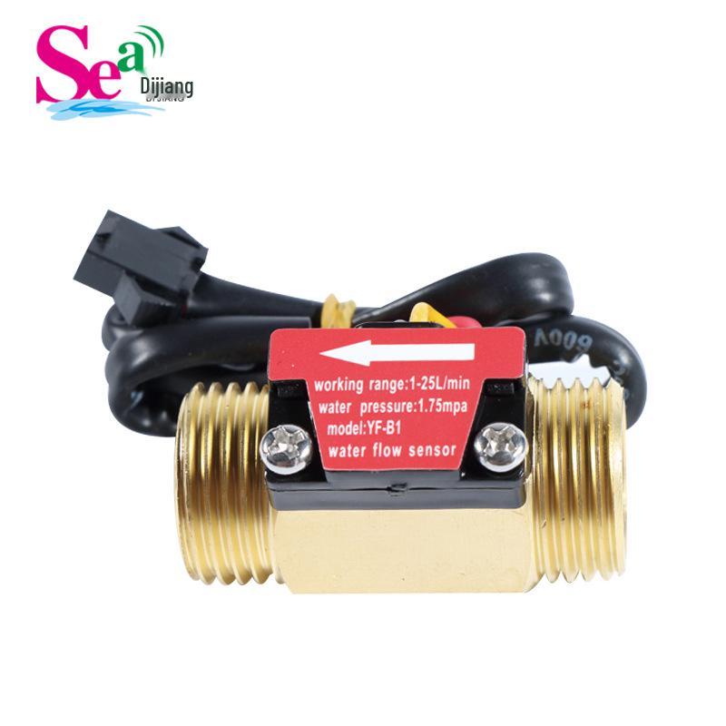 

Мідний B1 Датчик потоку води на ефекті Холла Турбінний лічильник для нагрівачів