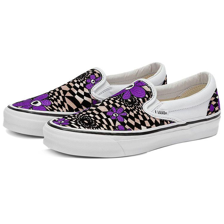 Perks and Mini x Vans OG Classic Slip-On LX Heliotrope Unisex Sneakers Brown True-White VN0A32QNBF2