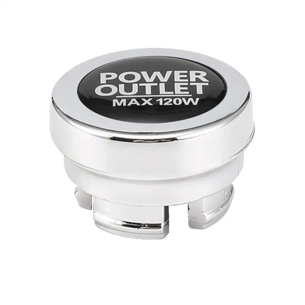 Car Cigarette Lighter Dust Plug Safety Protection Cover Socket Jack Head Anti-electrocution Decoration Car Universal Accessories