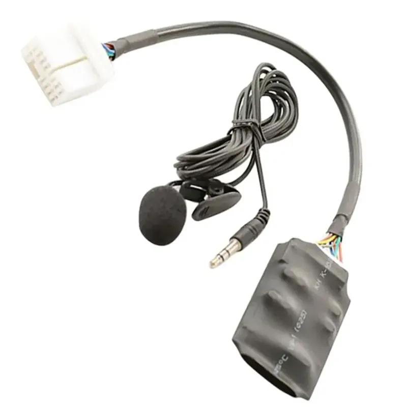 DC12V AUX Interface Bluetooth Adapter For Honda For Accord For Civic For CRV For ODYSSEY For Siming Microphone Adapter Accessori