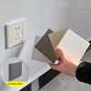 Self-Adhesive Switch Socket Decorative Panel Plate Wall Hole Cover Abs Universal Blank Panel Cover Home Hardware