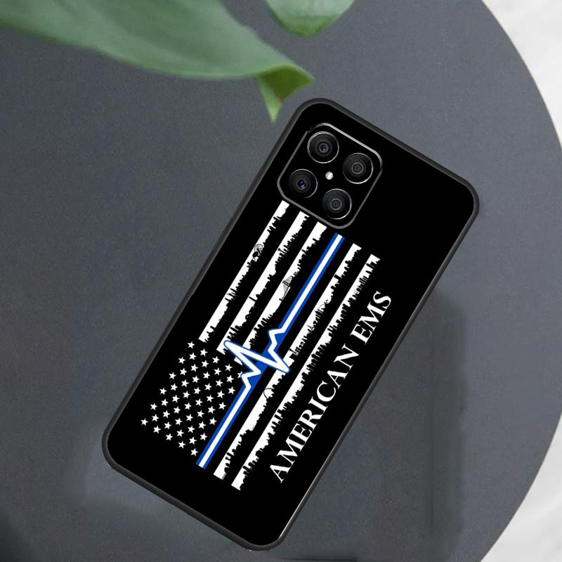 EMT EMS Ambulance For Honor Magic 5 6 7 8 Pro Case For Honor 400 200 50 70 Lite X8c X8b X9a X9b X9c X9d Win RT