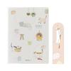 Midori Pocket Diary 2027 A6 Weekly Planner with Limited Edition Cat 22443006 January Bookmark, Pattern, (Starts 2027)